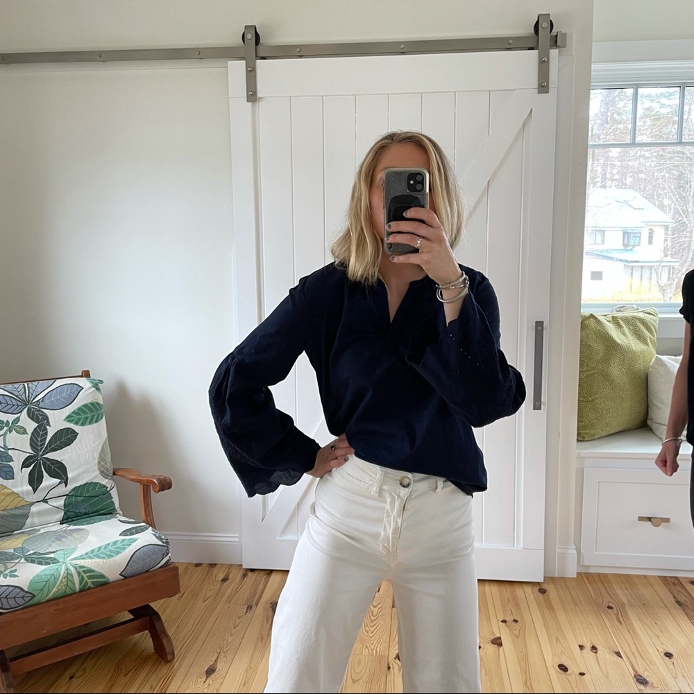 Banana Republic Basic Bell Sleeve Top